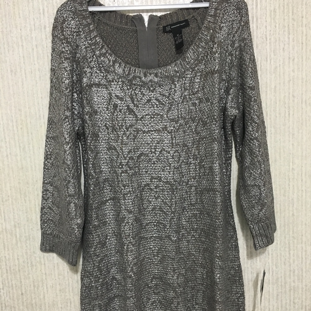 Womens Sweater Knit Dress XL